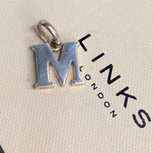 Load image into Gallery viewer, Links of London Sterling Silver Letter M Charm
