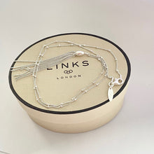 Load image into Gallery viewer, Links of London Sterling Silver Silk Row Necklace
