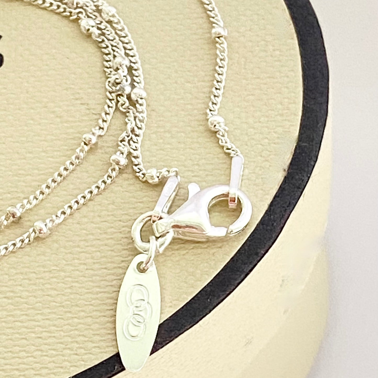Links of London Sterling Silver Silk Row Necklace