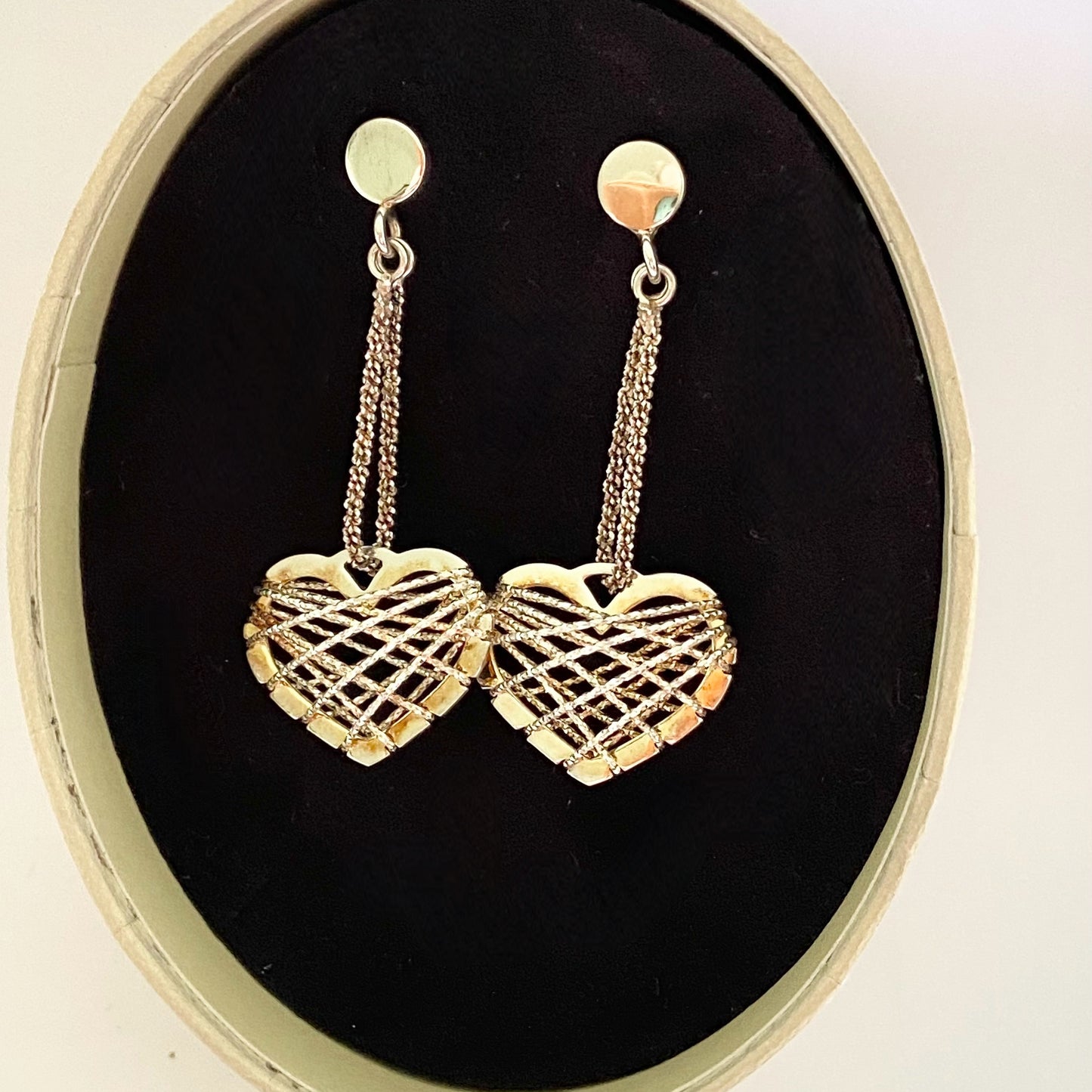 Authentic New Links of London Sterling Silver Dream Catcher Heart Earrings
