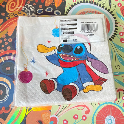 1 x packet of Stitch  Napkins 20 per pack can be used for Decoupage