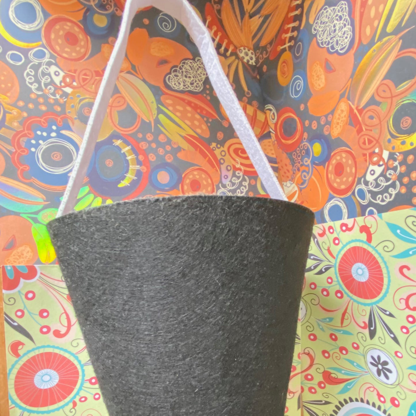 Felt Decorate your own Skeleton Bucket