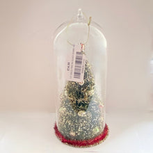 Load image into Gallery viewer, Christmas Tree Decoration in a Glass Dome. Beautiful Holiday Decoration
