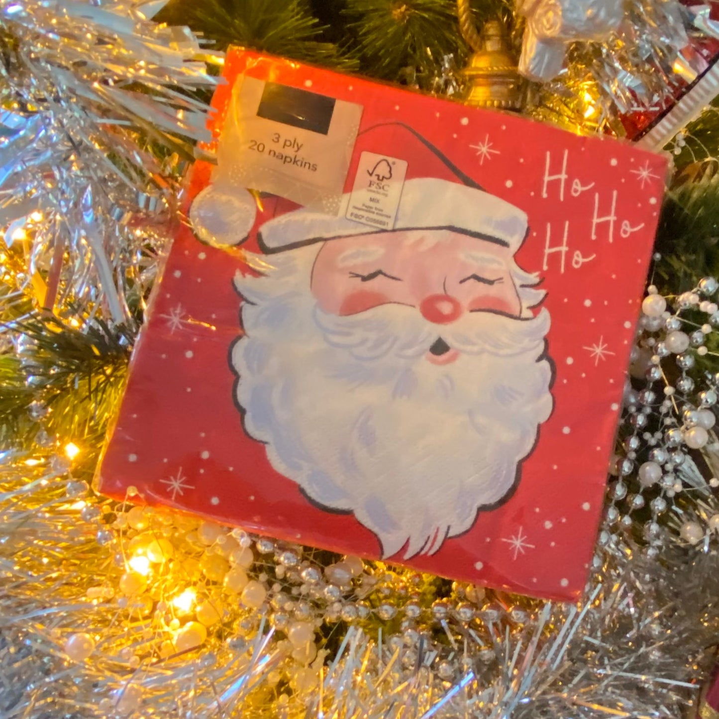 Father Christmas  Festive Napkins
