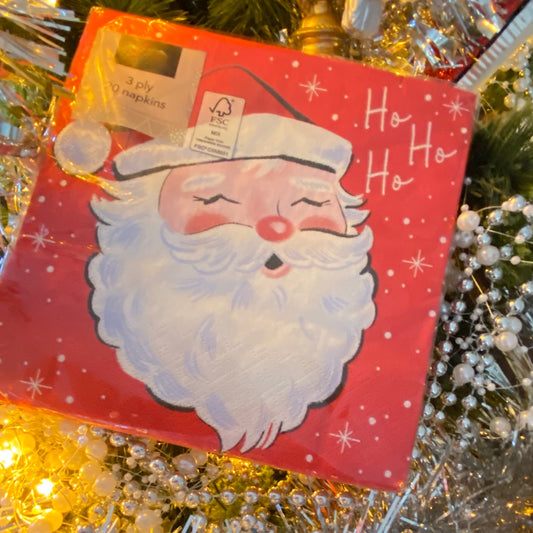Father Christmas  Festive Napkins