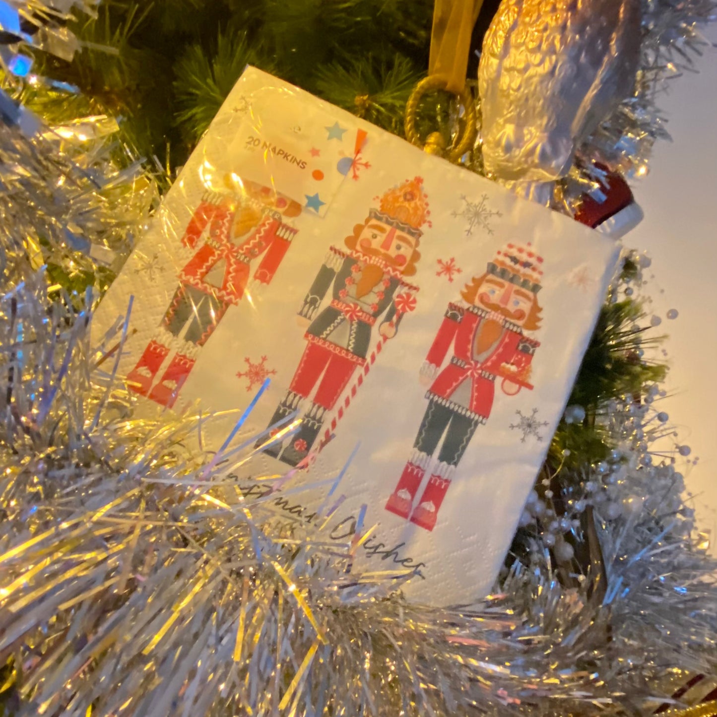 Nut Cracker Christmas Napkins