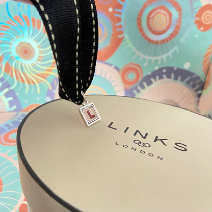 Links of London Sterling Silver Learner Drivers Plate Charm