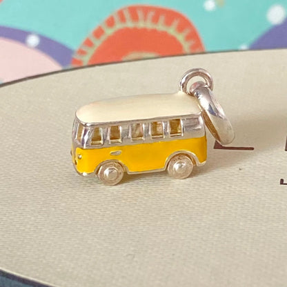 Links of London Yellow Camper van Charm