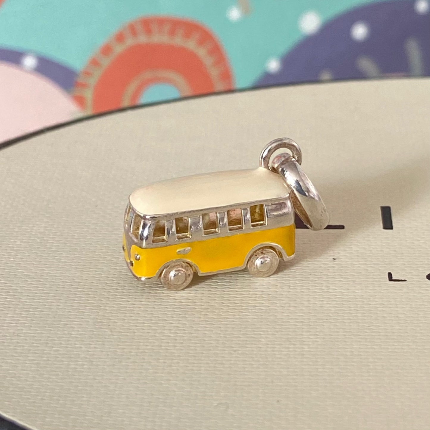 Links of London Yellow Camper van Charm