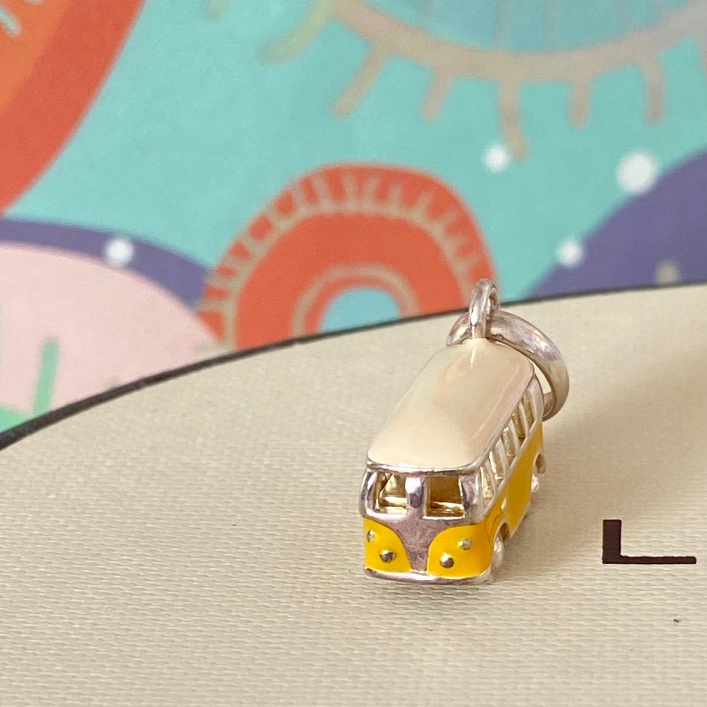 Links of London Yellow Camper van Charm