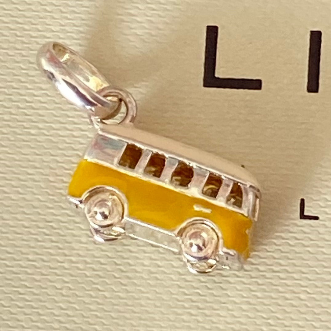 Links of London Yellow Camper van Charm