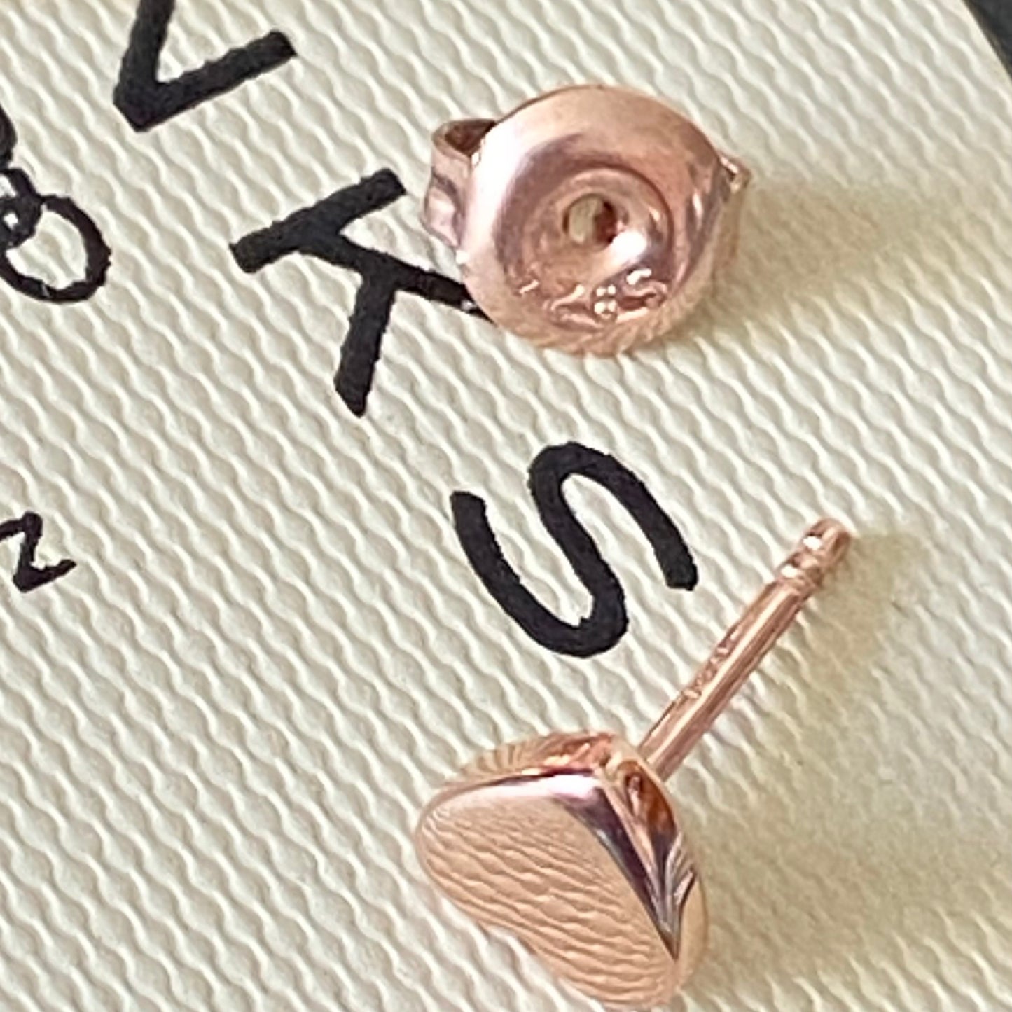 Links of London Gold 18kt vermeil, 925 Sterling Silver heart Stud earrings