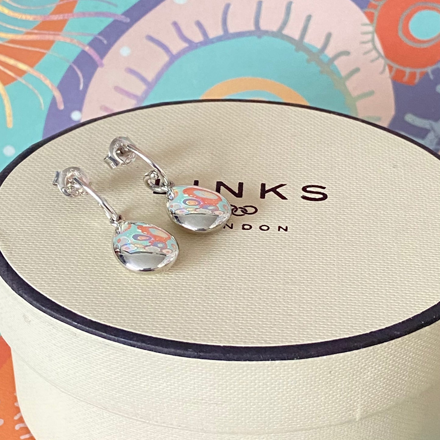 Links of London Hope Egg Earrings