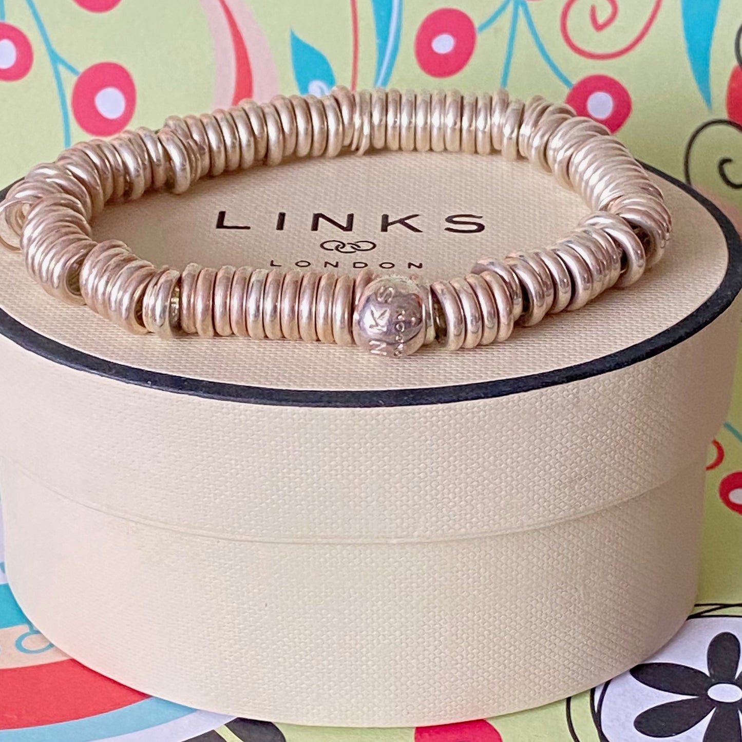 Sterling Silver Sweetie Bracelet  Medium (16cm)