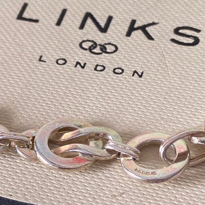 Sterling Silver Links of London Anoushka Union Chain Bracelet.