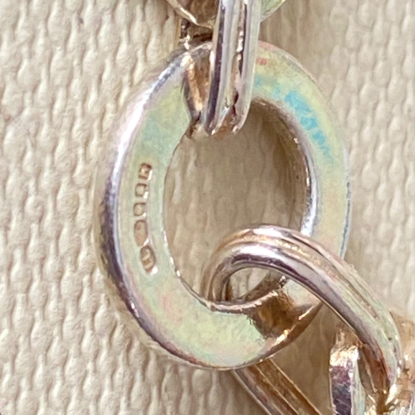 Sterling Silver Links of London Anoushka Union Chain Bracelet.