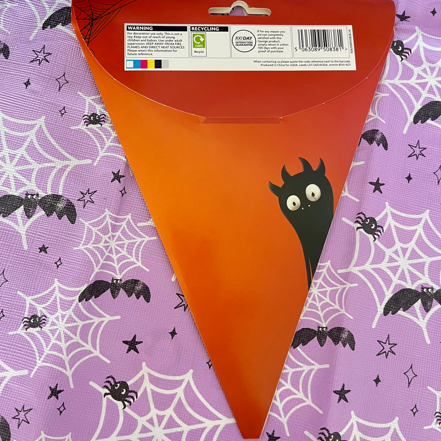Halloween Party Bundle. Decorate your bucket, Bone Chilling Bunting, 4 Shaped Ghost Lights