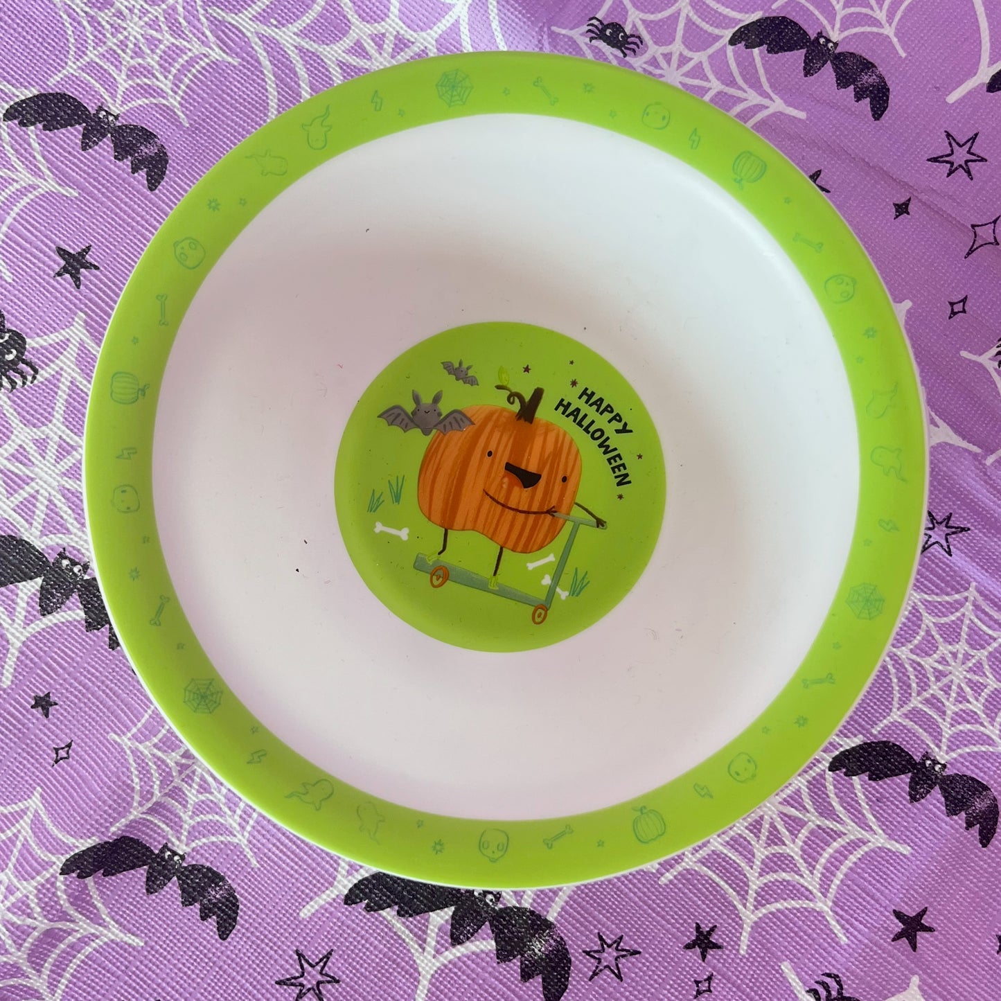 Plastic Halloween Bowl