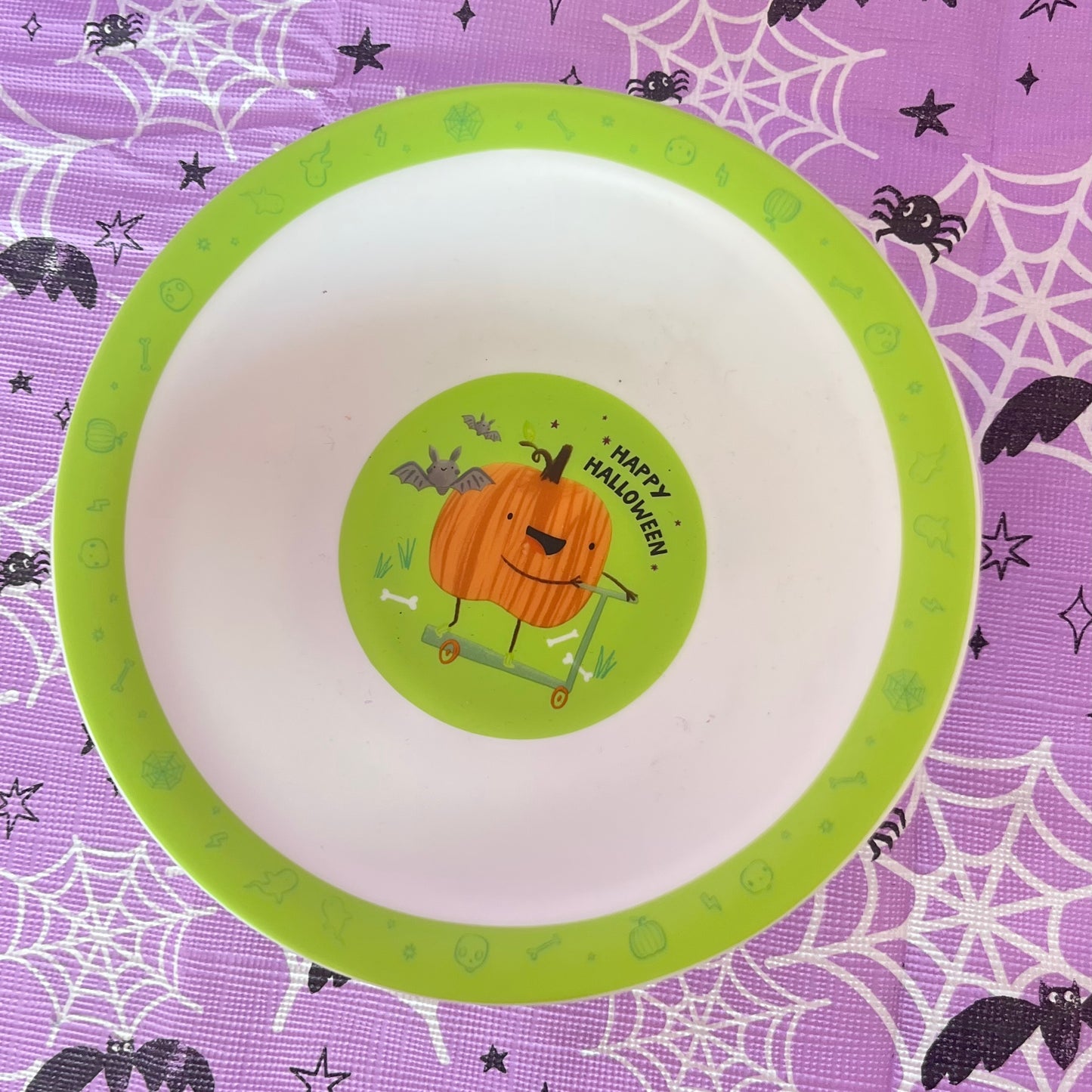 Plastic Halloween Bowl