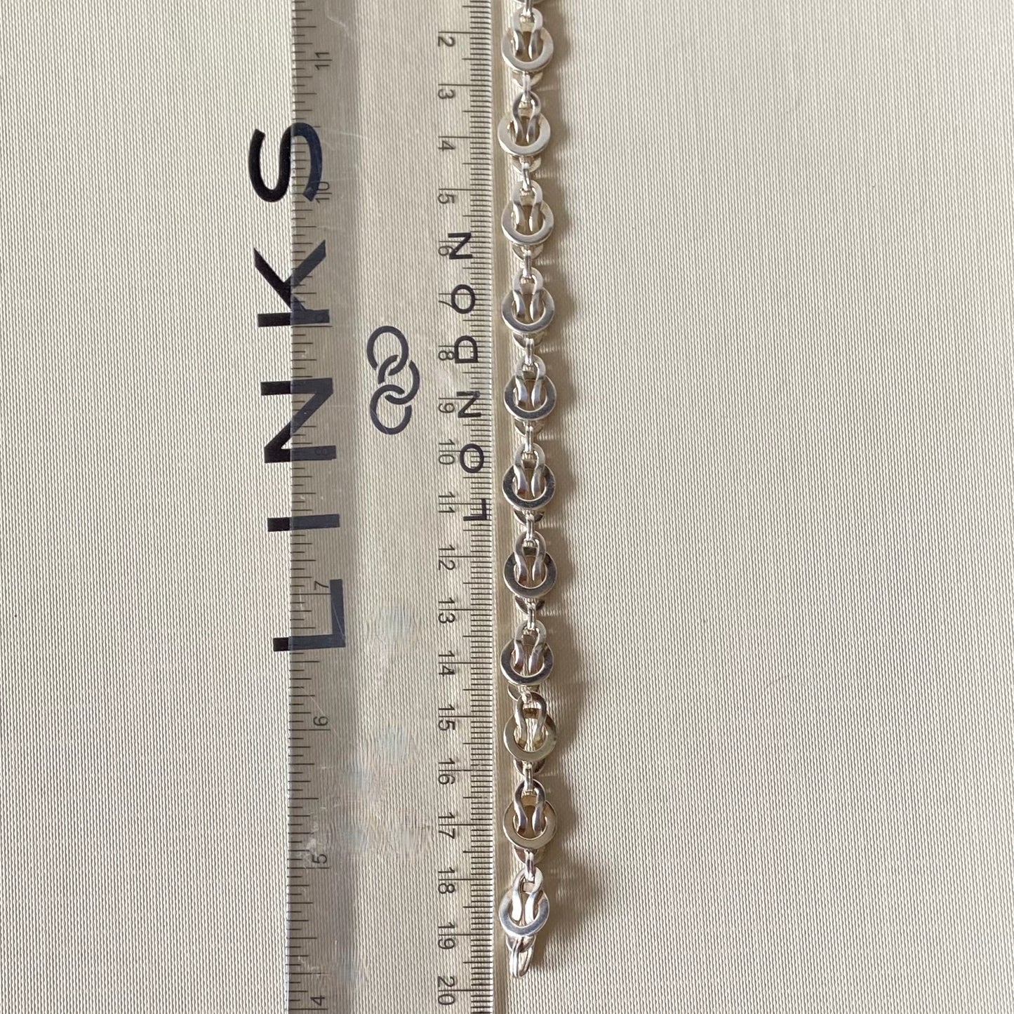 Sterling Silver Links of London Anoushka Union Chain Bracelet.