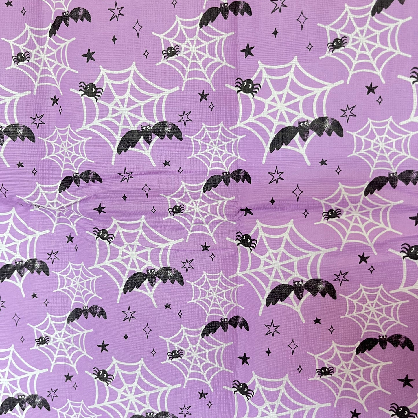 Spooky Bat and Spiders Web Table Cloth