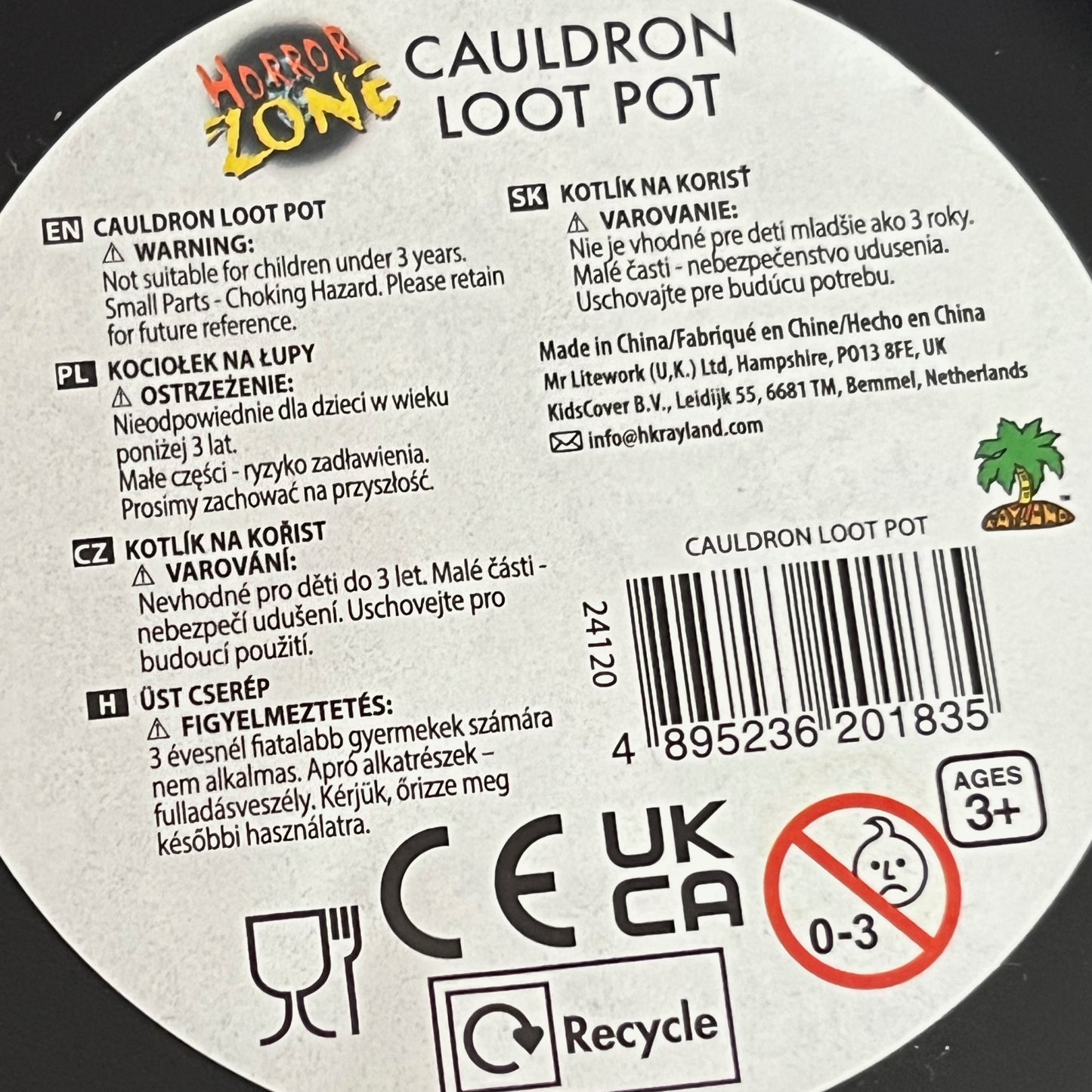 Cauldron Loot Pot