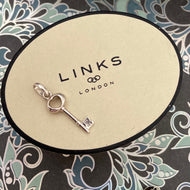 Links of London Sterling Silver Key of the door 21 years old,  Birthday Charm