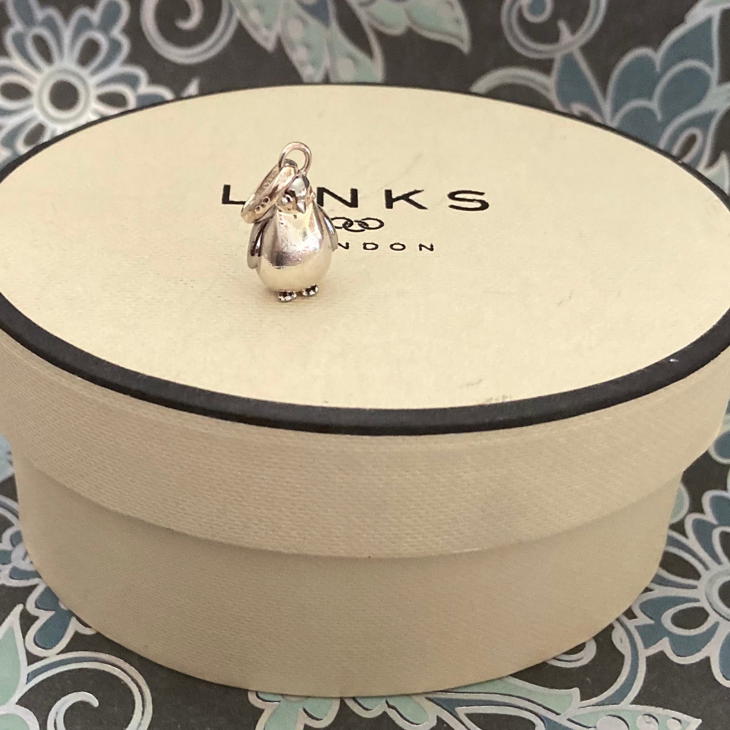 Preloved Sterling Silver Links of London Penguin 925 Charm