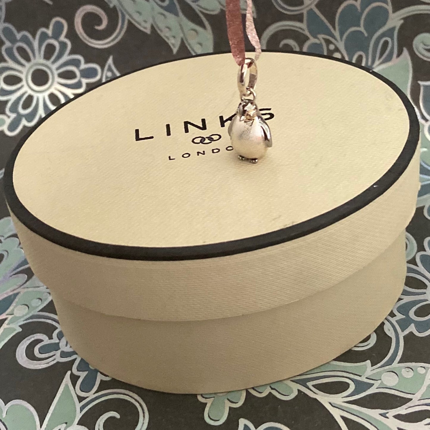 Preloved Sterling Silver Links of London Penguin 925 Charm