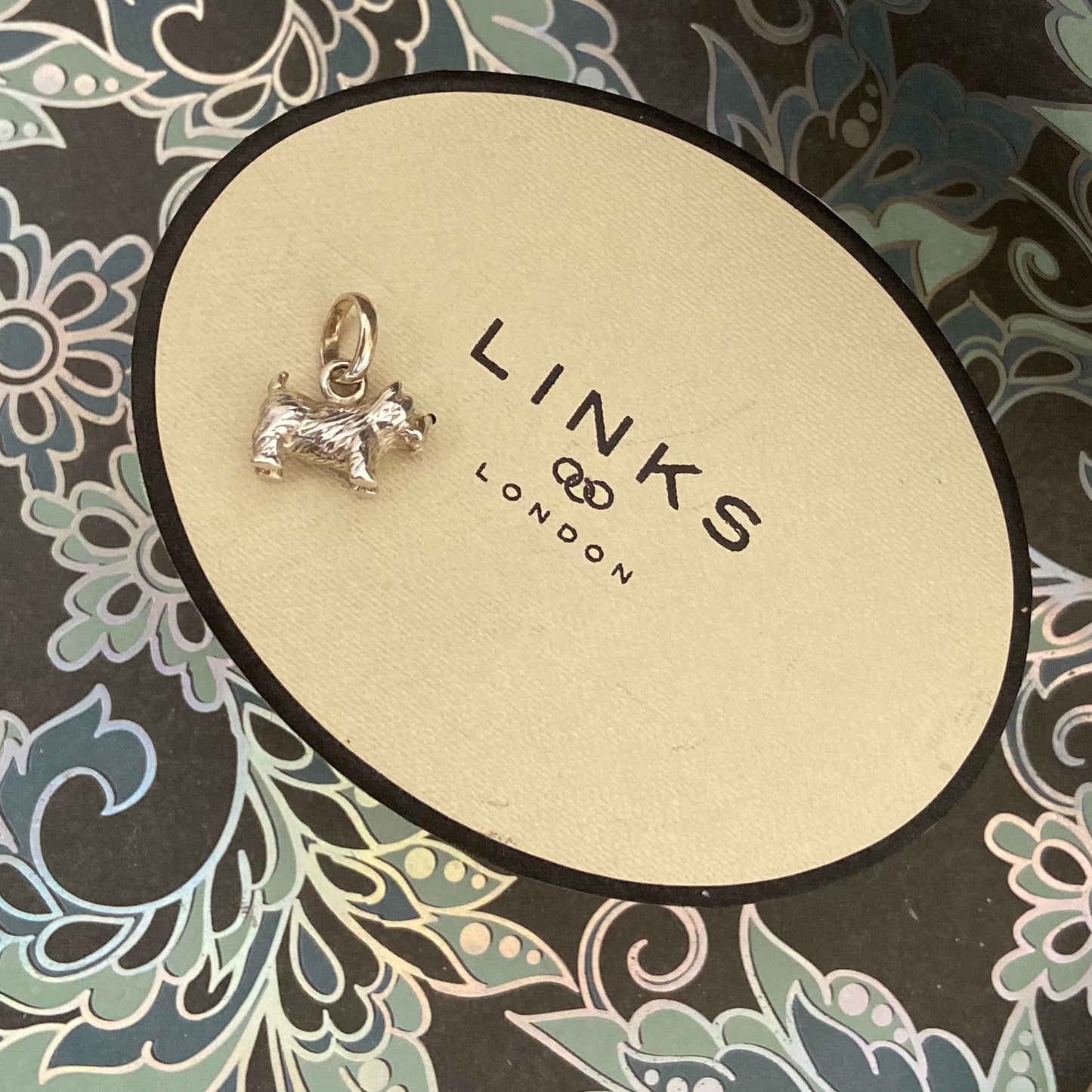 Preloved Sterling Silver Links of London Poodle 925 Charm