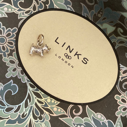 Preloved Sterling Silver Links of London Poodle 925 Charm