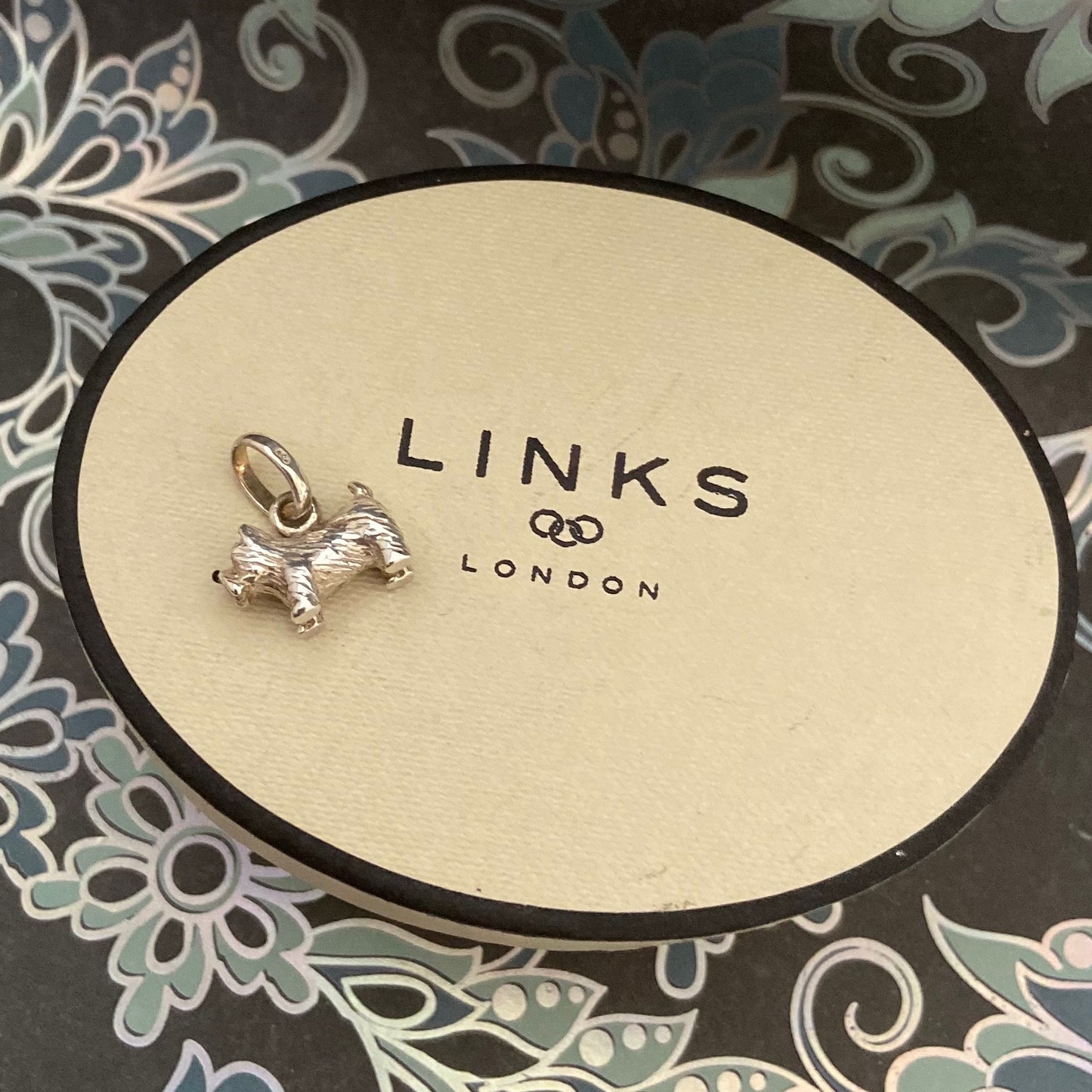 Preloved Links of London Sterling Silver Scotty Dog Charm