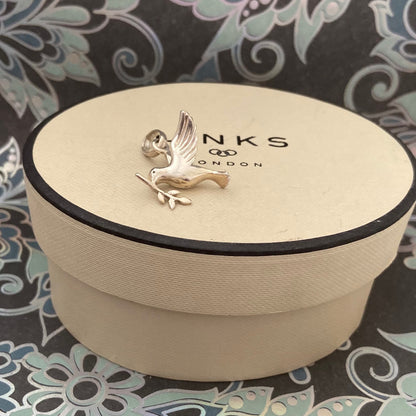 Preloved Sterling Silver Links of London Peace Dove 925 Charm