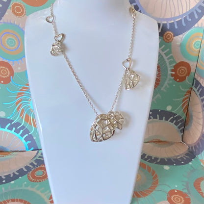 Links of London Sterling Silver Flutter and Wow Necklace