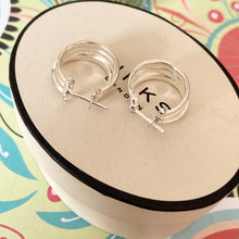 Load image into Gallery viewer, Links of London Essentials Hope Hoop Sterling Silver Earrings
