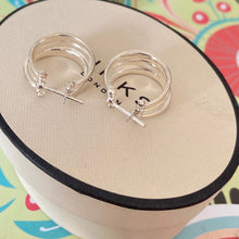 Load image into Gallery viewer, Links of London Essentials Hope Hoop Sterling Silver Earrings
