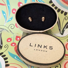 Load image into Gallery viewer, Links of London Rose Gold Plated Mini Skull Stud Earrings
