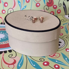 Load image into Gallery viewer, Links of London Rose Gold Plated Mini Skull Stud Earrings
