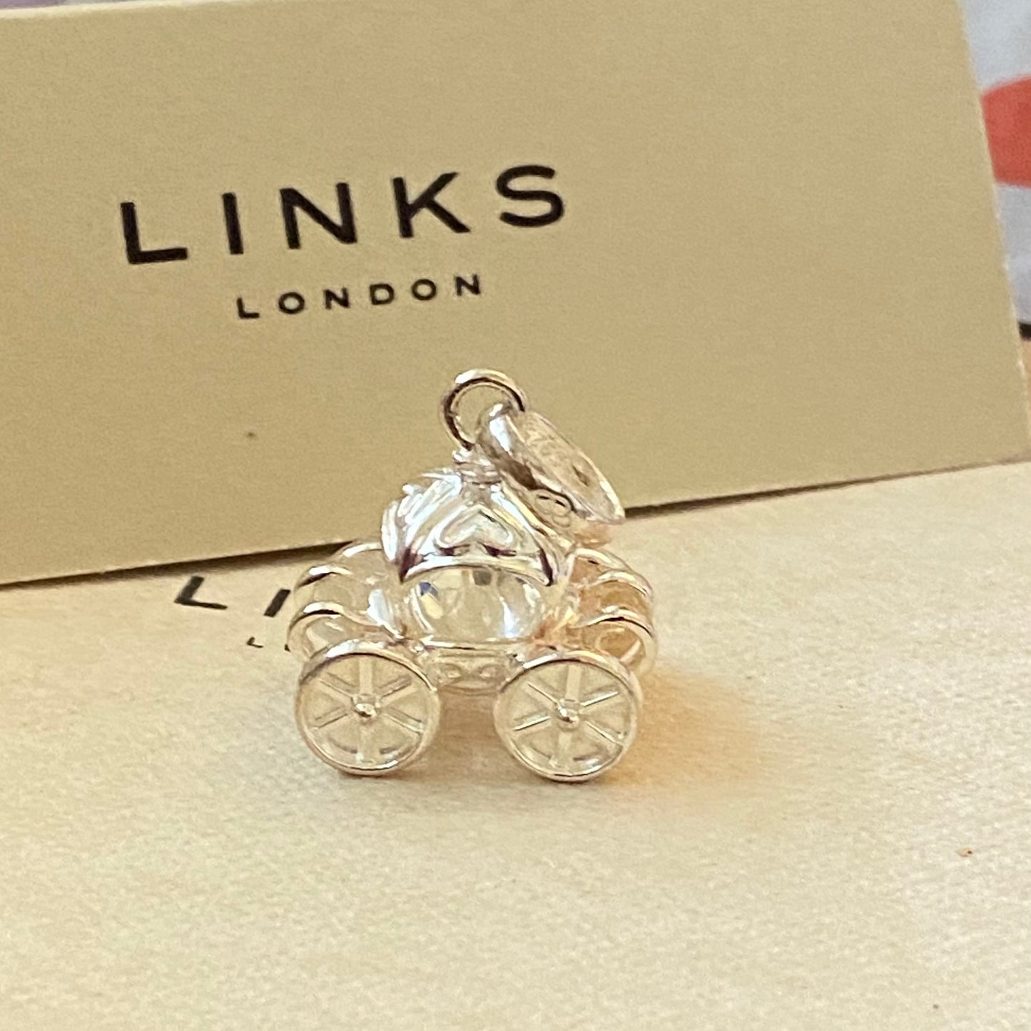 Sterling Silver very rare Links of London Cinderellas Coach