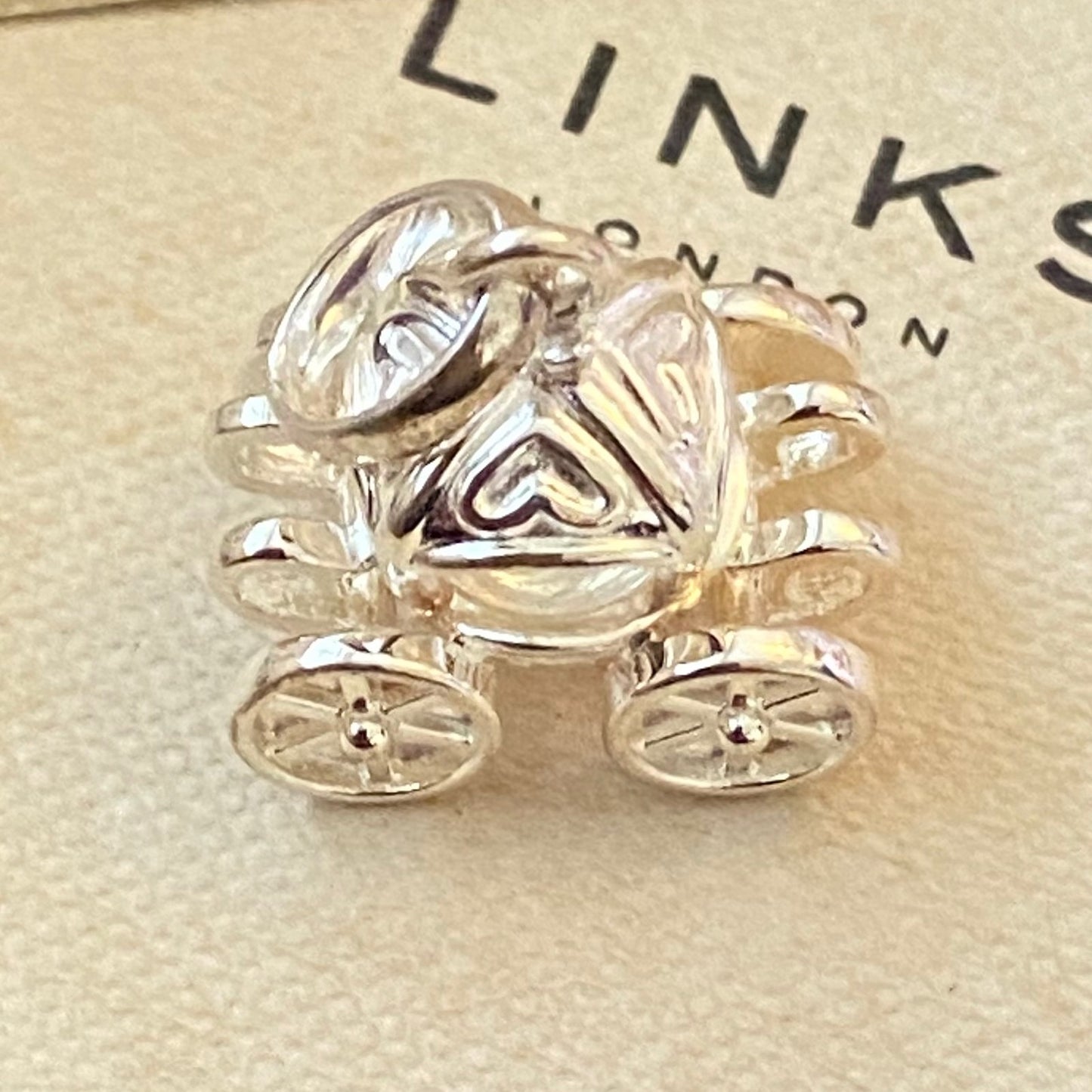 Sterling Silver very rare Links of London Cinderellas Coach