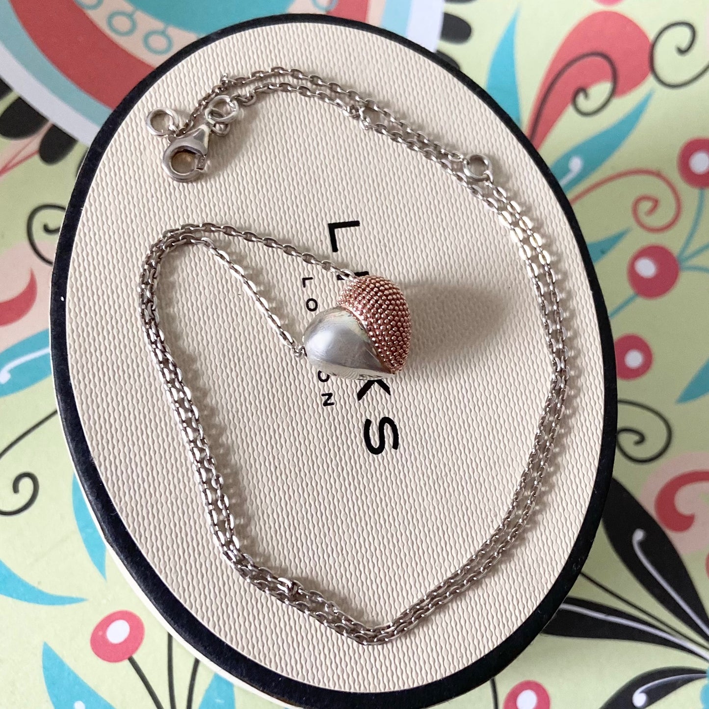 Links of London Masquerade heart pendent Necklace