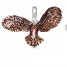 Load image into Gallery viewer, Links of London  Sterling Silver Wildlife Brown Barn Owl charm/ Pendent
