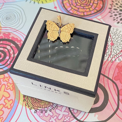 Link of London Butterfly Charm Pendant.