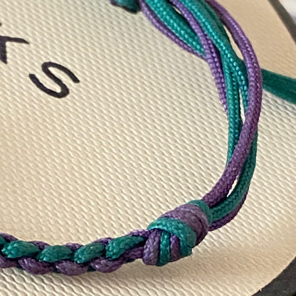 Links of London Silver Wimbledon Ball Cord  Friendship Bracelet