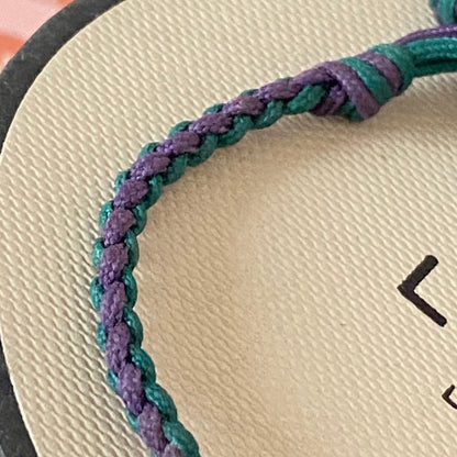 Links of London Silver Wimbledon Ball Cord  Friendship Bracelet