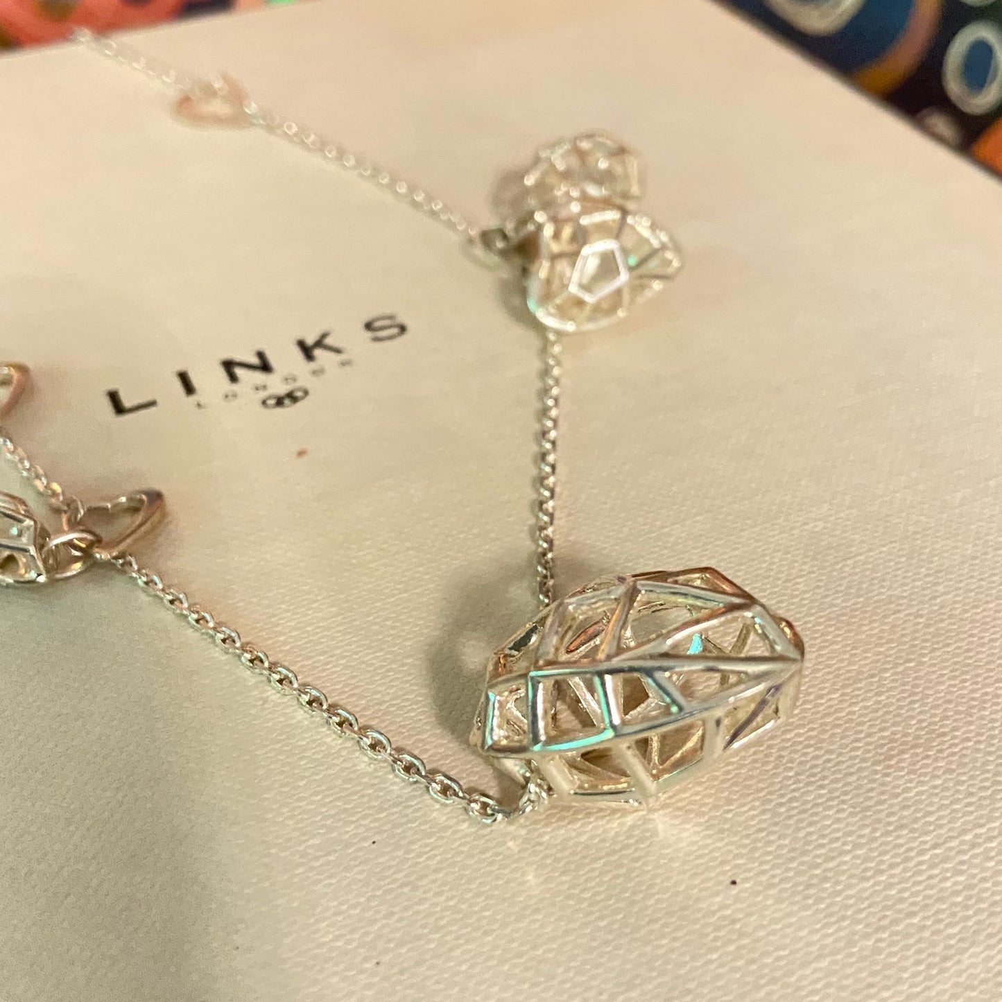 Links of London Sterling Silver Flutter and Wow Necklace