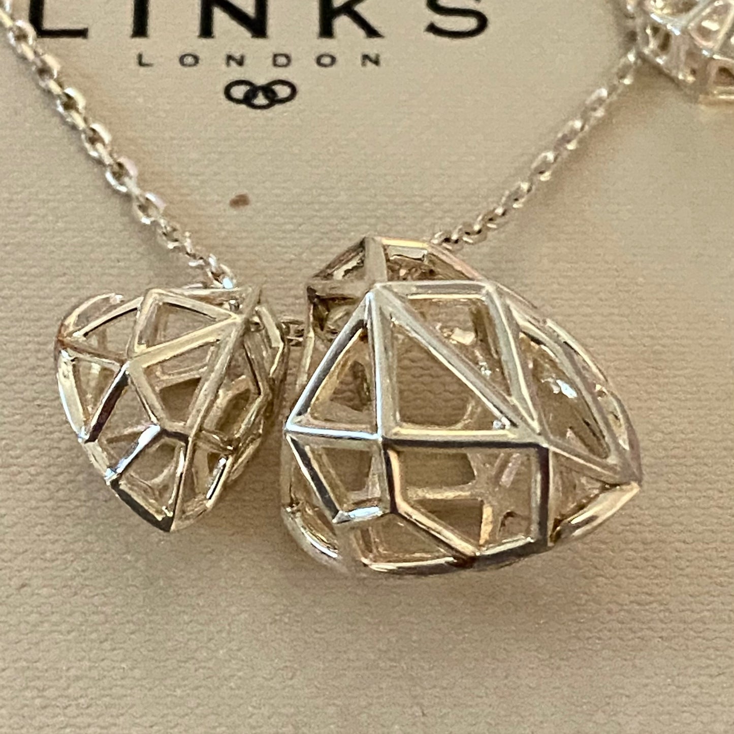 Links of London Sterling Silver Flutter and Wow Necklace