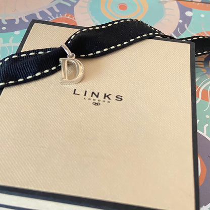 Links of London Sterling Silver Capital Letter D Charm be the first to own this.