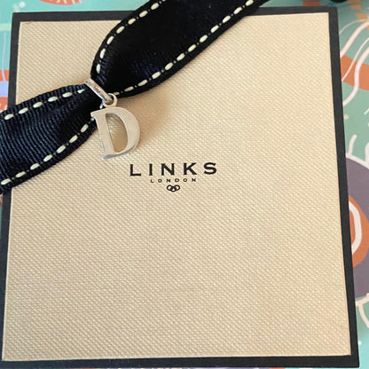 Links of London Sterling Silver Capital Letter D Charm be the first to own this.