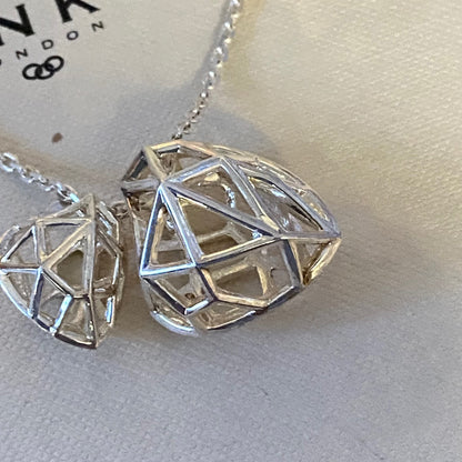 Links of London Sterling Silver Flutter and Wow Necklace